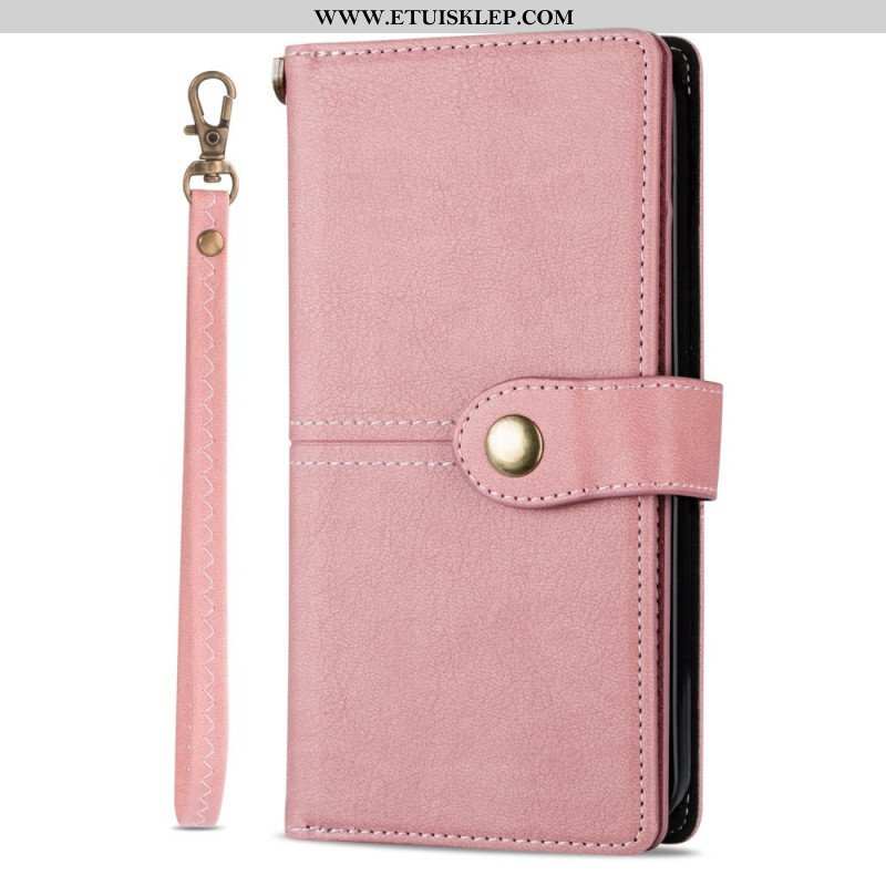 Etui Folio do iPhone 14 Pro Wielofunkcyjny W Stylu Vintage